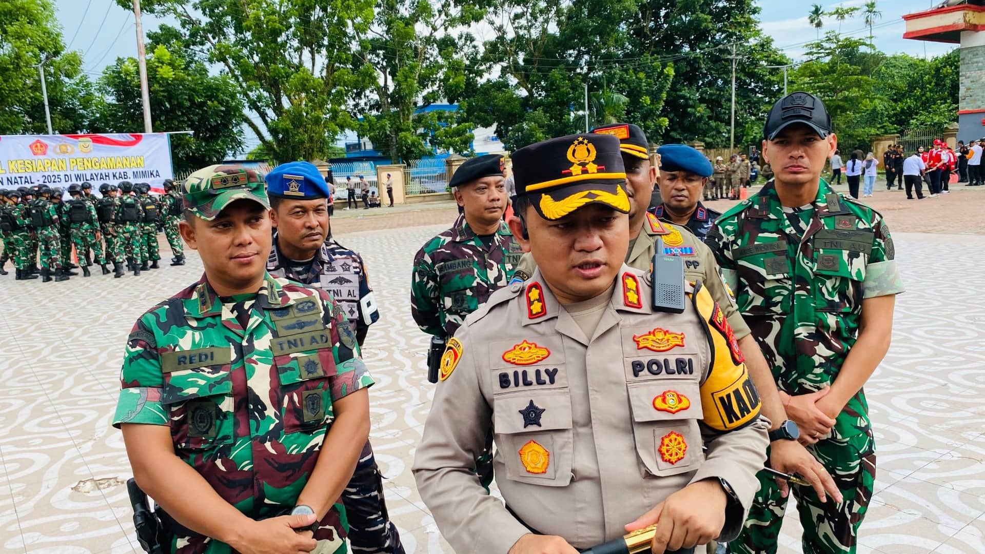 Ilustrasi berita Mimika: Personil Gabungan Tempati Empat Pos Pengamanan di Kwamki Narama, Kapolres Mimika Dorong Pembangunan Markas Kompi Brimob