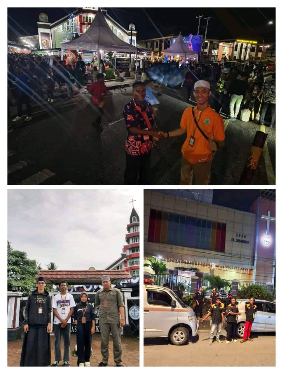 Ilustrasi berita Mimika: Potret Indah Toleransi: Warga Muslim, Buddha, dan Hindu Jaga Gereja Saat Ibadah Natal di Mimika