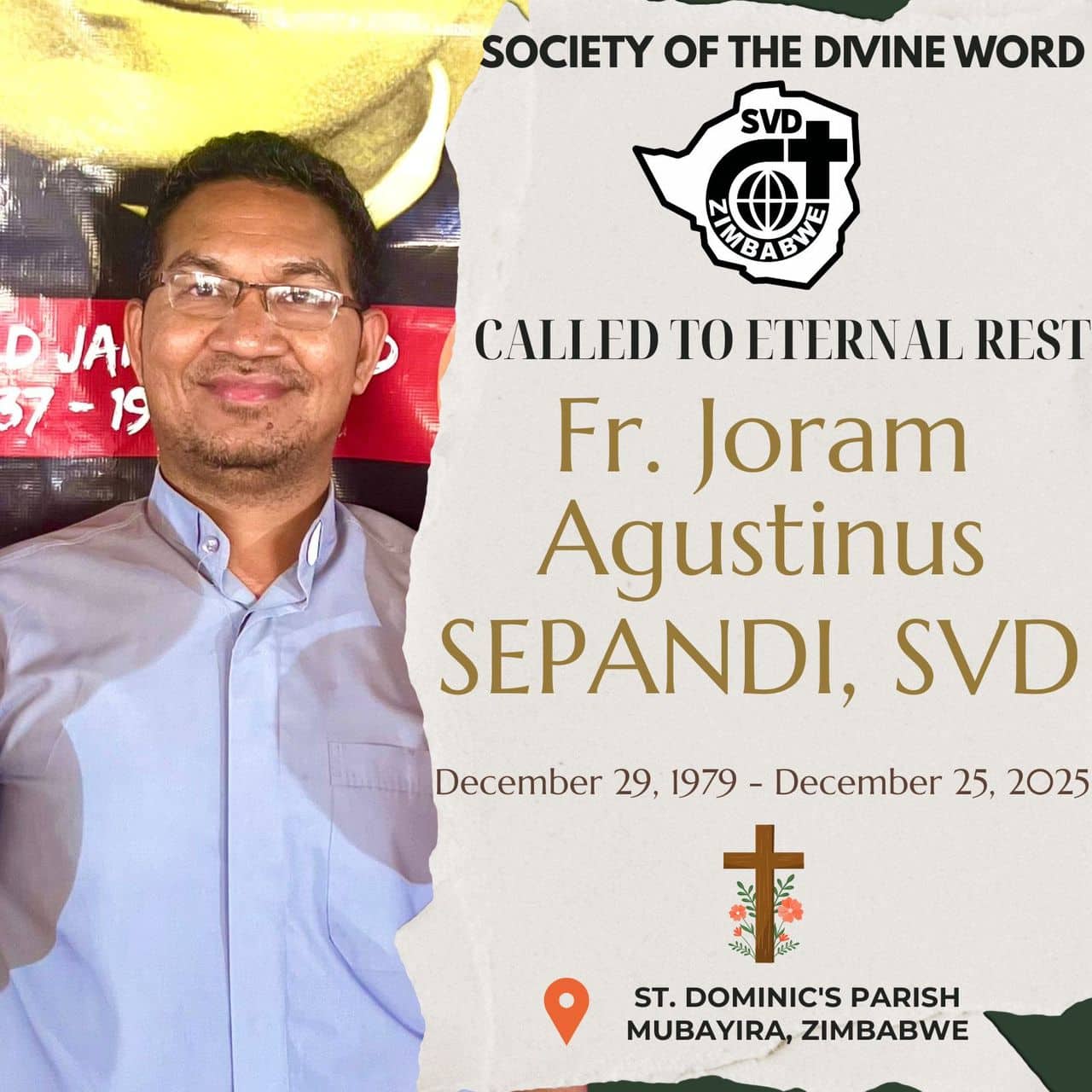 Ilustrasi berita BERITA UTAMA: Imam Katolik Asal Indonesia Meninggal Dunia Usai Misa Malam Natal di Paroki St. Dominic Afrika Selatan