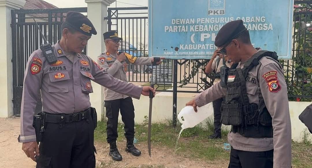 Ilustrasi berita BERITA UTAMA: Patroli Skala Besar Polres Merauke Amankan Pemuda Konsumsi Miras dan Bawa Parang