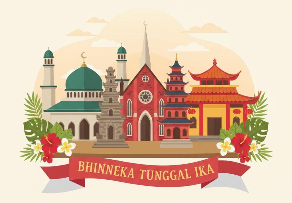 Ilustrasi berita Nasional: KUHP Baru, Ganggu Umat Lain Beribadah atau Paksa Pindah Agama Bakal Dipidana Penjara