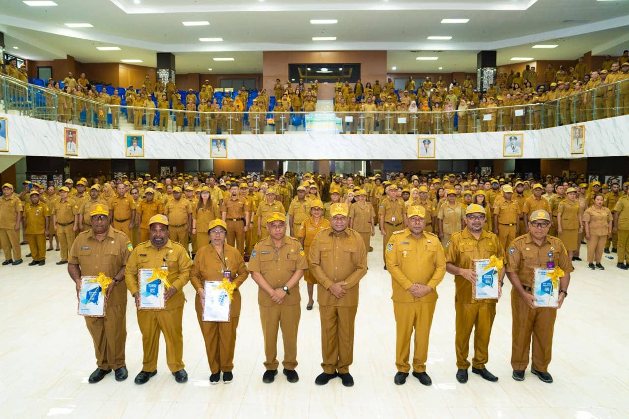 Ilustrasi berita JAYAPURA: Pimpin Apel Perdana 2026, Gubernur Papua Dorong ASN Tingkatkan Disiplin, Kinerja dan Pelayanan Publik