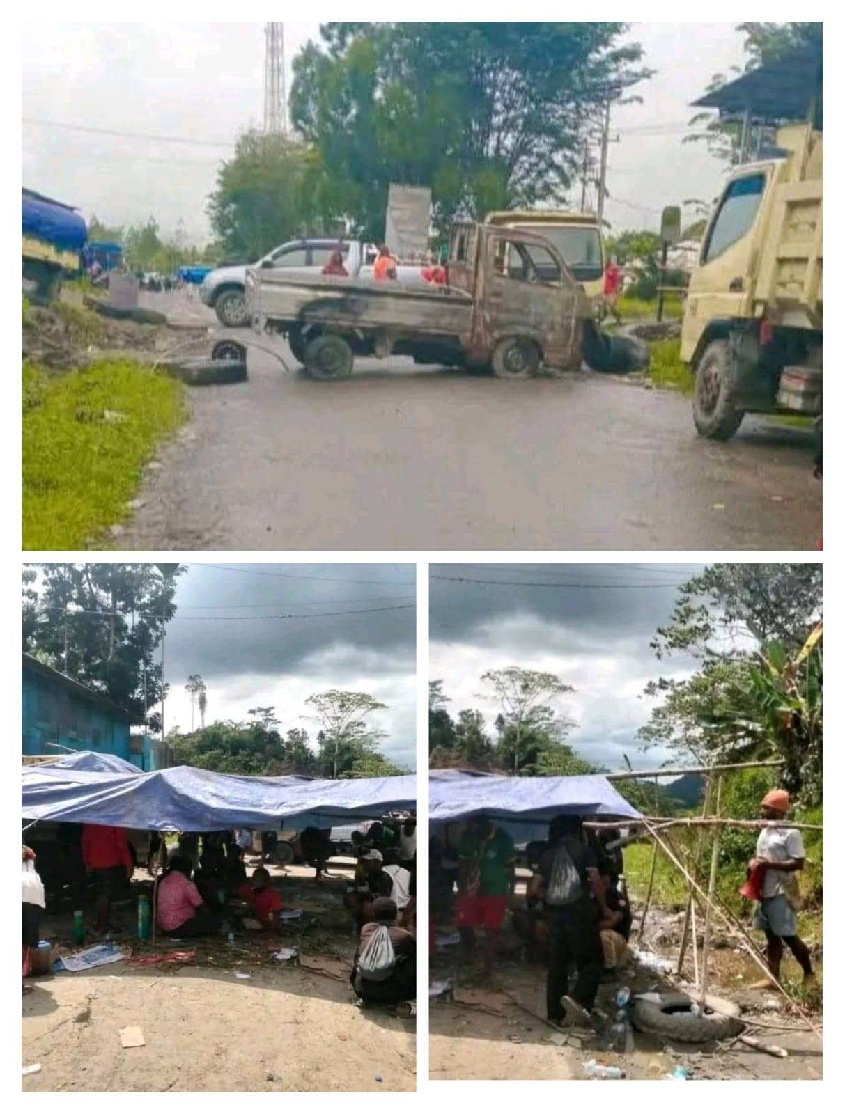 Ilustrasi berita Papua: Dana Desa Belum Cair 6 Bulan, Warga Yalimo Blokade Total Jalan Trans Papua Jayapura–Wamena