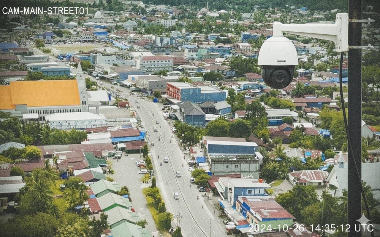 Ilustrasi berita Mimika: Pemkab Mimika Pasang 51 CCTV, Kota Timika Dipantau 24 Jam