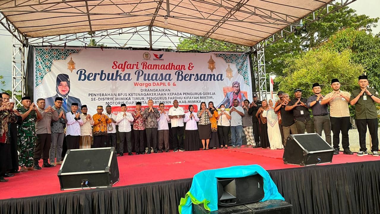 Ilustrasi berita Mimika: Rampeani Rachman Gelar Safari Ramadan, Salurkan Perlindungan BPJS Ketenagakerjaan