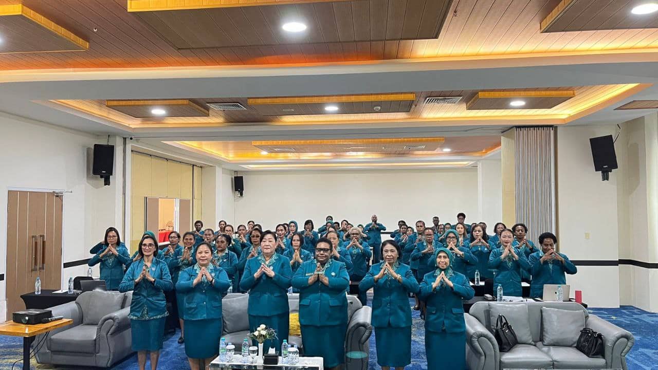 Ilustrasi berita BERITA UTAMA: TP-PKK Mimika Gelar Rakor Tahun 2026, Ny Suzy Rettob : Tahun Ini Prioritas Program ke Kampung Pesisir