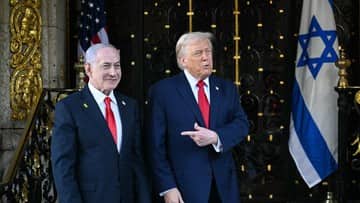 Ilustrasi berita Internasional: Trump Klaim Serangan AS ke Iran Bertujuan Bantu Sekutu dan Redam Ancaman