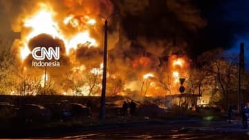 Ilustrasi berita Internasional: Serangan Drone Rusia di Kyiv Tewaskan 4 Orang dan Sebabkan Kebakaran