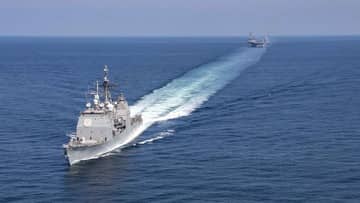 Ilustrasi berita Internasional: Inggris dan Prancis Gelar Rapat Strategi Bebaskan Selat Hormuz dari Penutupan