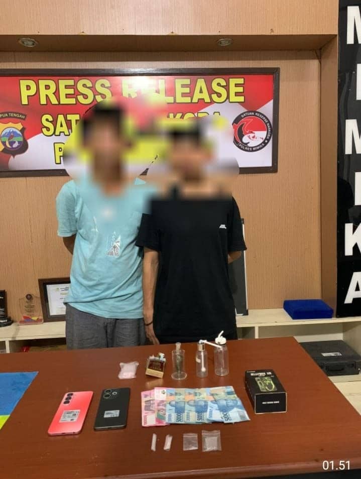 Ilustrasi berita Mimika: Polres Mimika Tangkap Tiga Pengedar Sabu di Dua Lokasi Berbeda di Timika