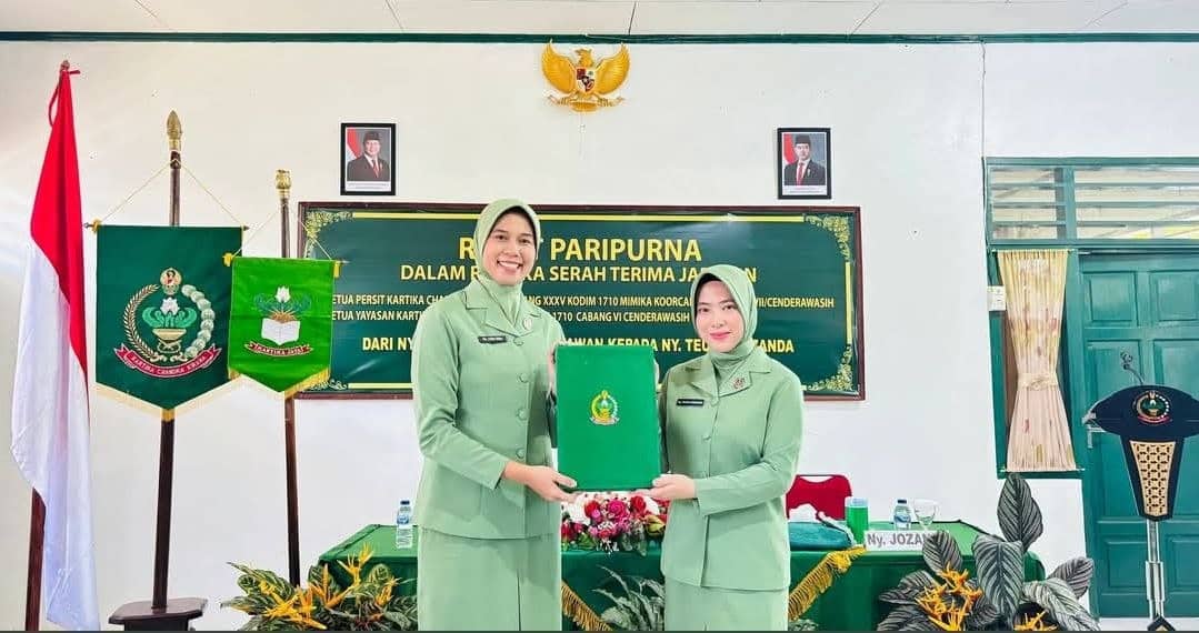 Ilustrasi berita Mimika: Ketua Persit KCK Mimika Berganti, Ny. Teuku Jozanda Siap Lanjutkan Program dan Perkuat Sinergi