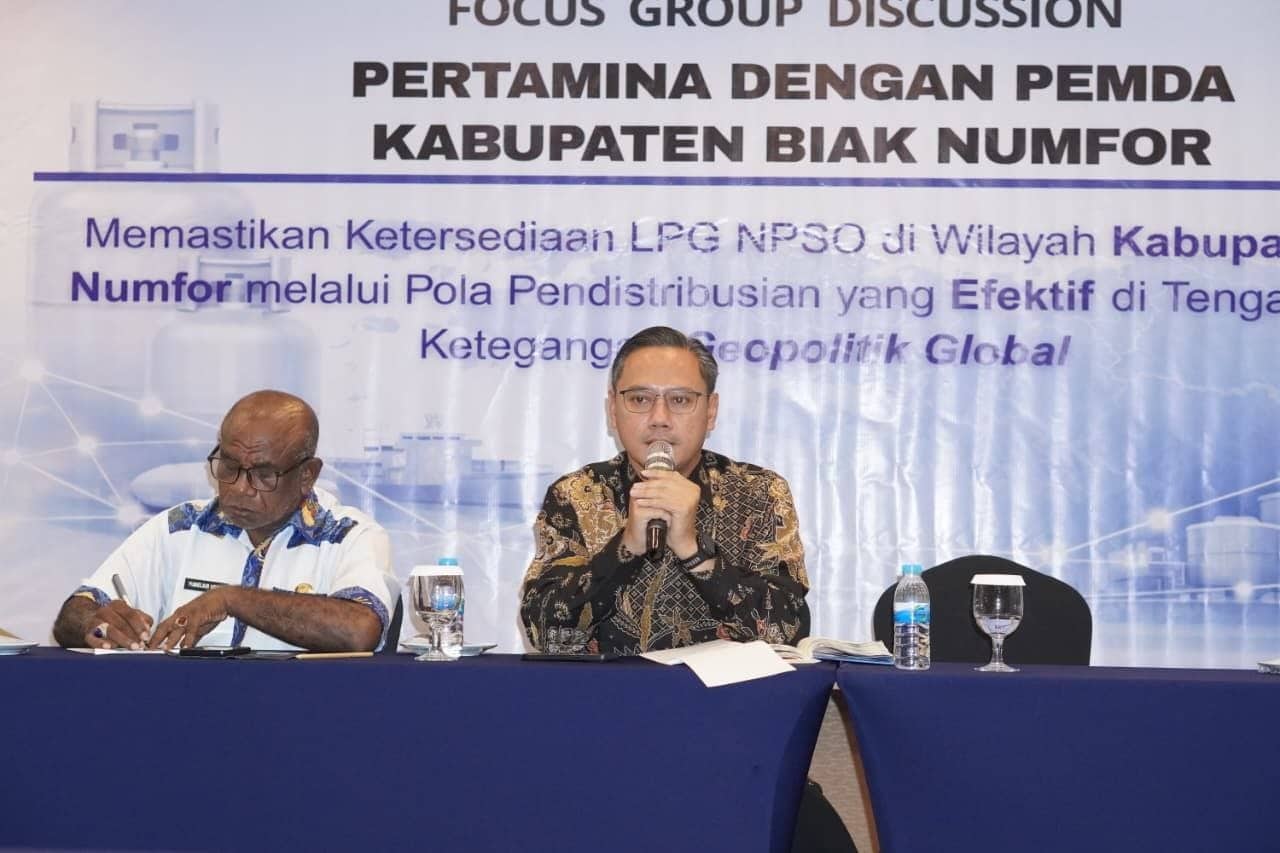 Ilustrasi berita Nasional: Sinergi Pertamina Patra Niaga dan Pemda Biak Numfor Perkuat Rantai Distribusi LPG ditengah Dinamika Global