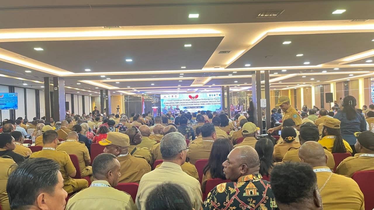 Ilustrasi berita Mimika: Pemda se-Tanah Papua Matangkan Pembahasan Implementasi 12 Kesepakatan Strategis Otsus di Timika