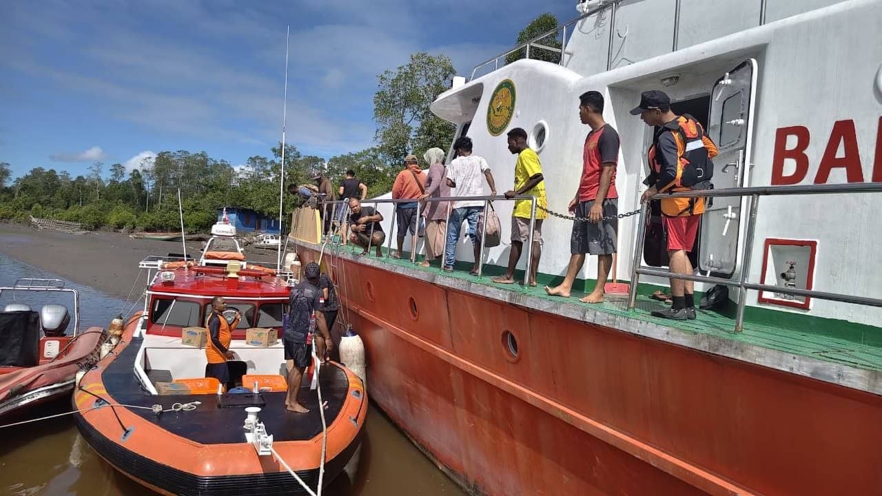 Ilustrasi berita Mimika: Seorang Istri di Timika Saksikan Suaminya Diseret Buaya Saat Mencari Kepiting Bakau