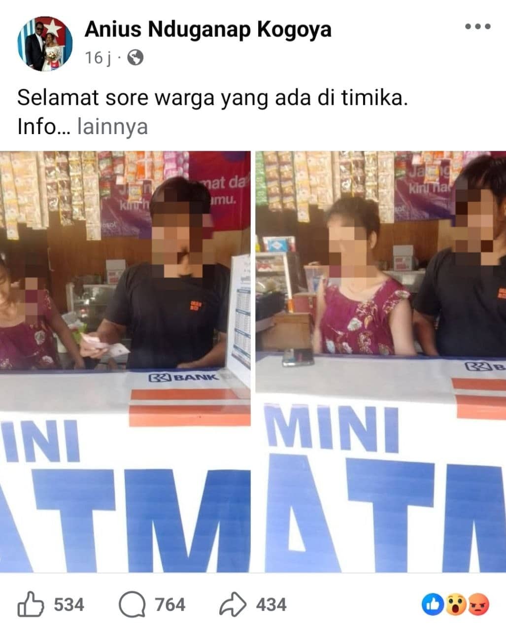 Ilustrasi berita Mimika: Modus Penipuan di Kios Layanan Mini ATM Timika Viral di Medsos, Pelaku Transfer Dana Milik Korban ke Rekening Pribadi