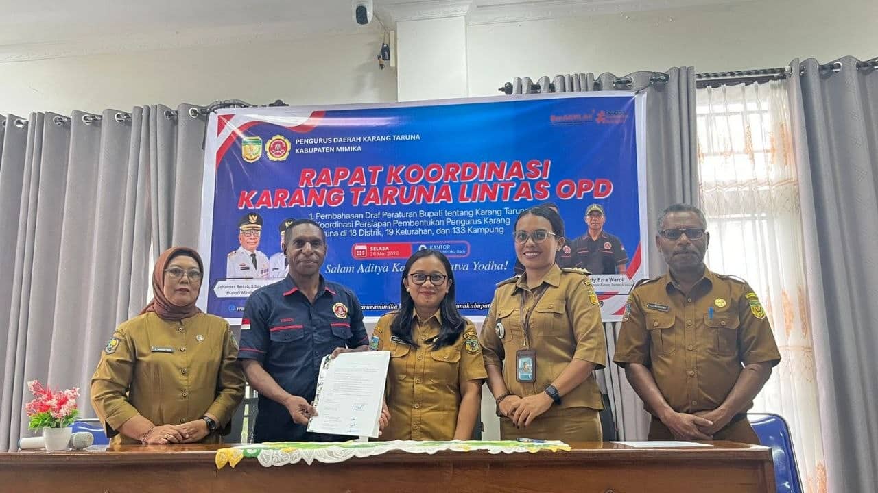 Ilustrasi berita Mimika: Karang Taruna Mimika Percepat Pembentukan Pengurus hingga Tingkat Kampung