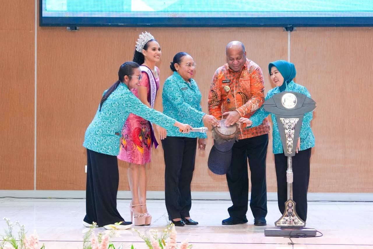Ilustrasi berita Papua: Dorong Generasi Muda Kreatif dan Berkarakter, TP PKK Papua Gelar Lomba Tari Kreasi Baru