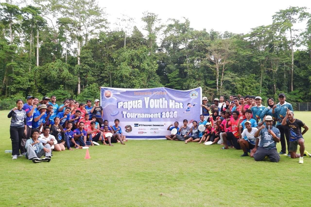 Ilustrasi berita Mimika: Papua Youth Hat Tournament Frisbee 2026 Digelar di Kuala Kencana, Dorong Sportivitas Generasi Muda