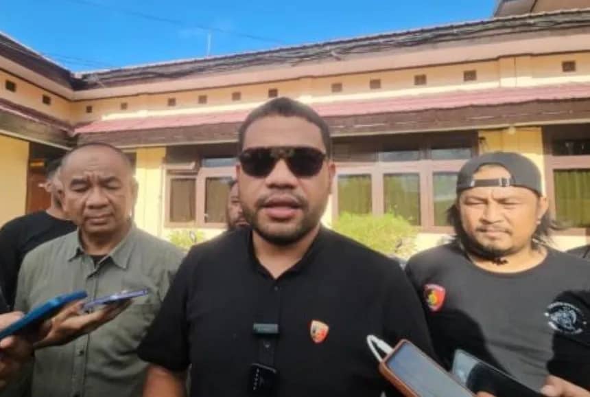 Kasat Reskrim Polres Jayapura AKP Axel Panggabean