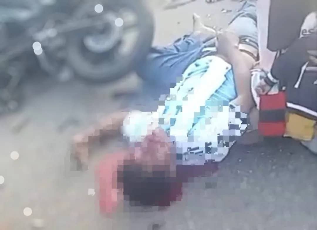 Korban kecelakaan maut di Kampung Muare