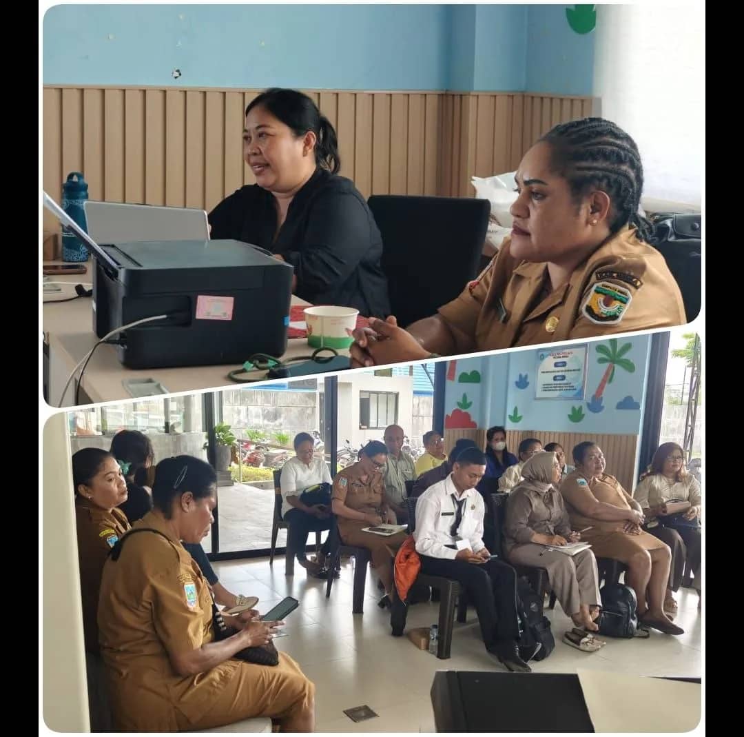 suasana pertemuan para anggota PKK.
