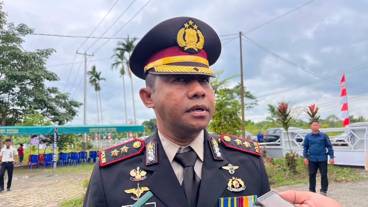 Kapolres Mimika, AKBP Alredo Rumbiak.