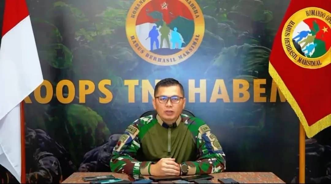 Kepala Penerangan Koops TNI Habema, Letkol Inf Muhammad Wirya Arthadiguna