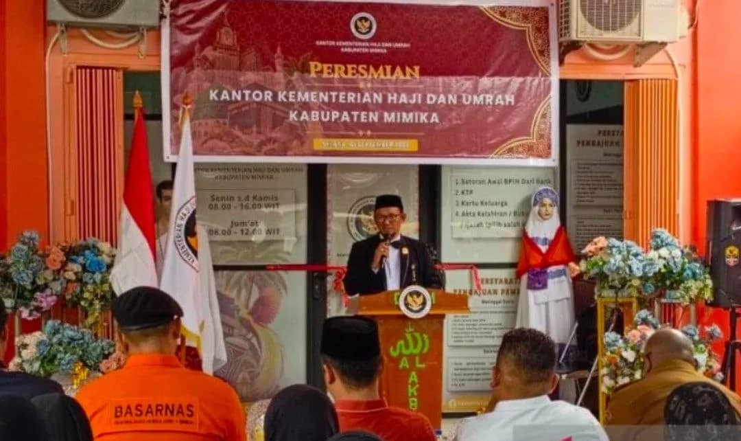 Kepala Kantor Kementerian Haji Kabupaten Mimika Muhammad Hilal