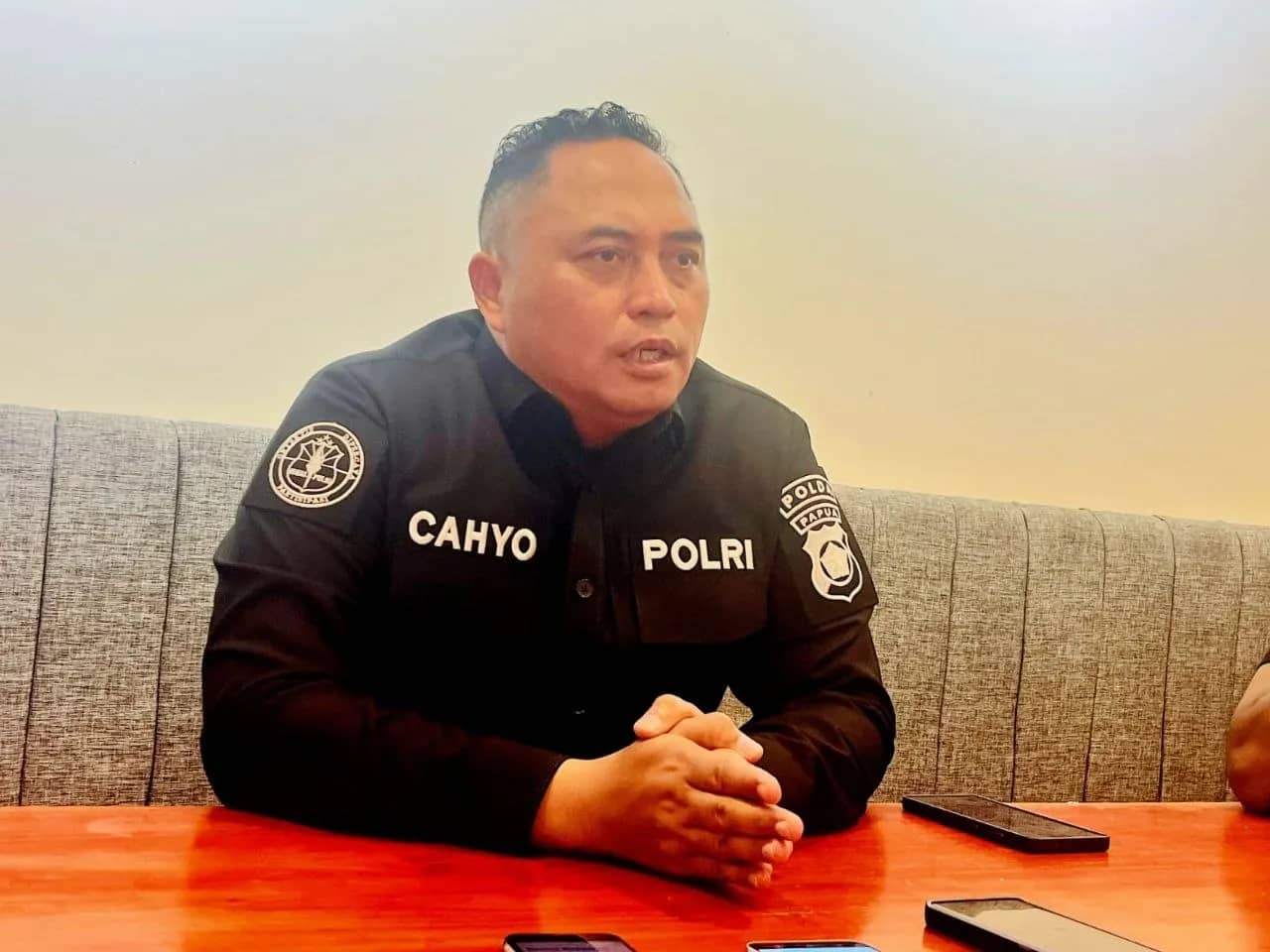 Kabid Humas Polda Papua Kombes Pol Cahyo Sukarnito