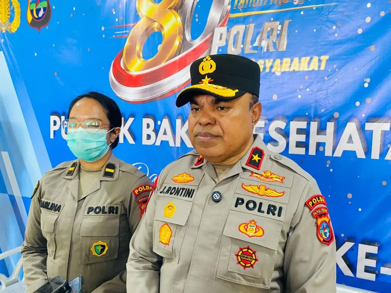 Brigjen Pol Jeremias Rontini.