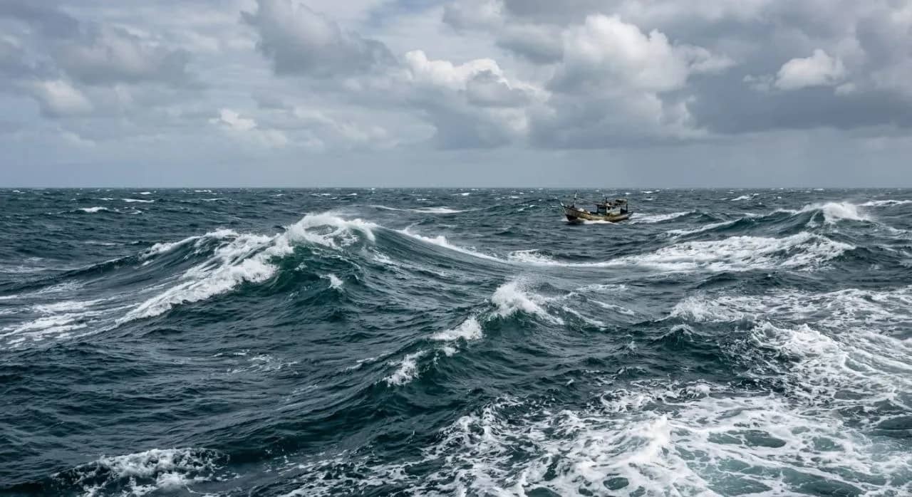 Gelombang laut mencapai 2,5 meter sejak 27 Juli hingga 2 Agustus 2026