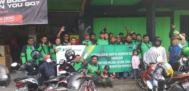 Ojek Online Timika