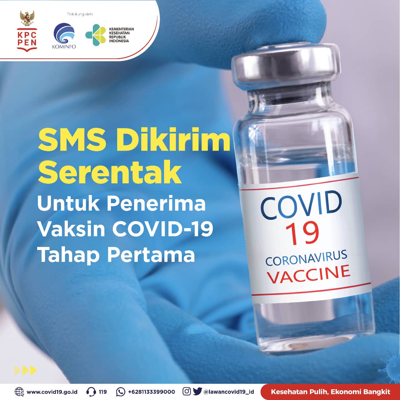 SMS Vaksinasi Covid-19