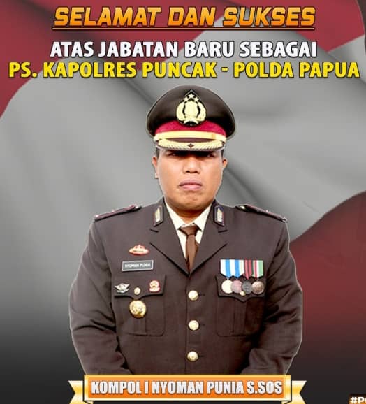 Kompol I Nyoman Punia SSos