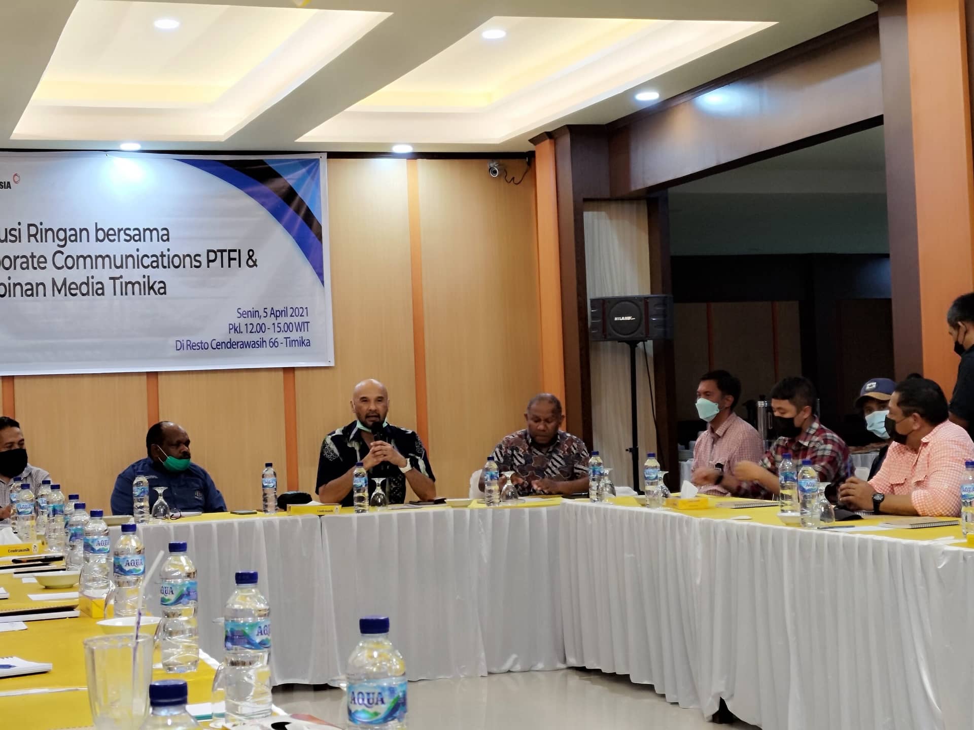 Riza Pratama VP Corporate Communication PT.Freeport Indonesia