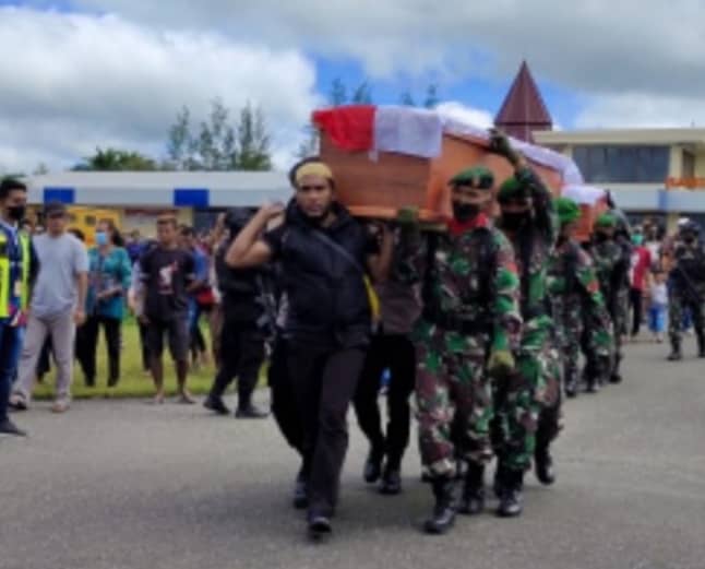 Aparat yang gugur dalam tugas