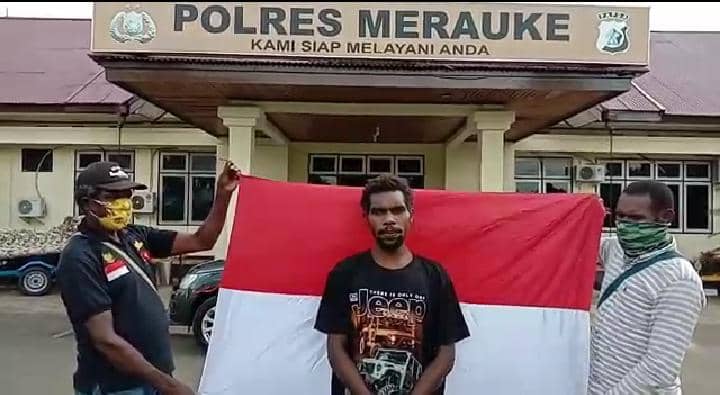 Pelaku meminta maaf