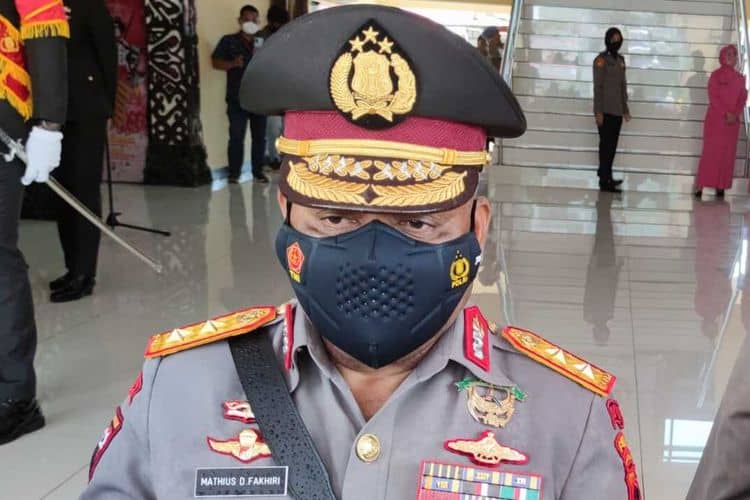 Kapolda Papua, Irjen Pol Drs Mathius Fakhiri