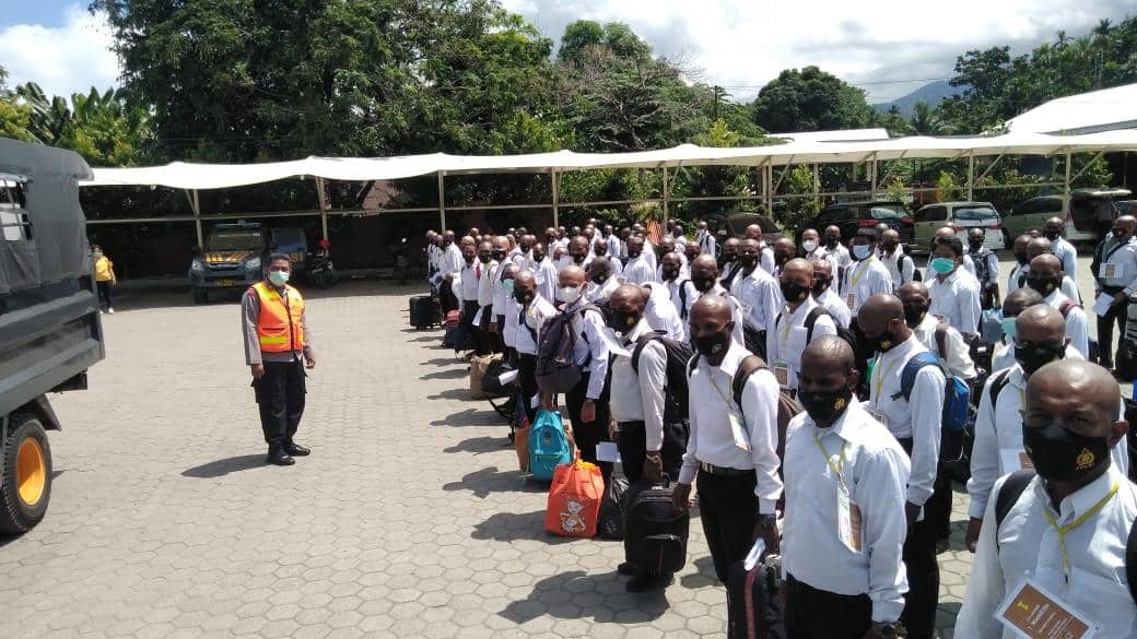 Casis Bintara Noken yang lolos seleksi