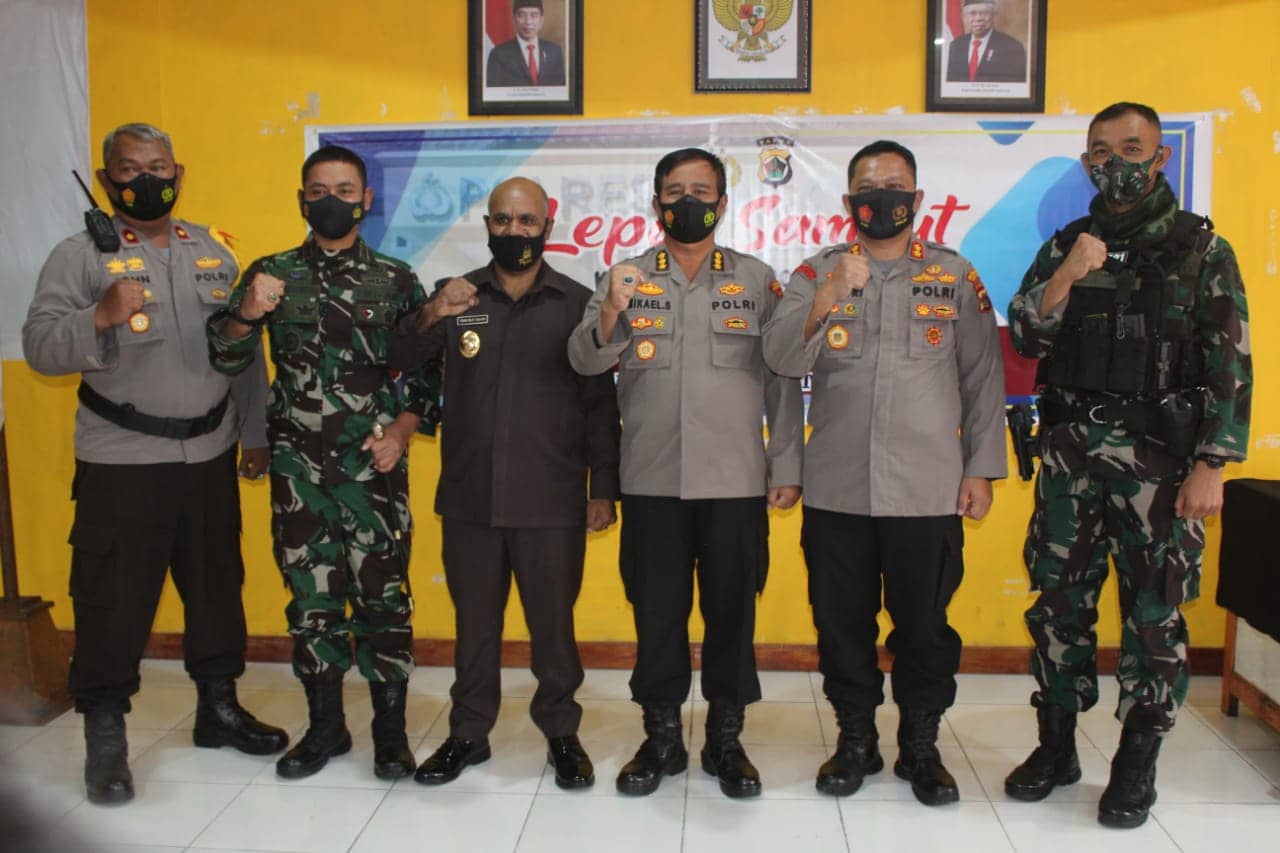 Sertijab Kapolres Puncak Jaya