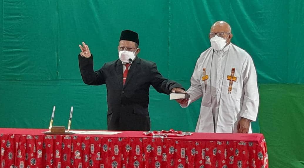Pengambilan Sumpah Janji Rektor Unmus