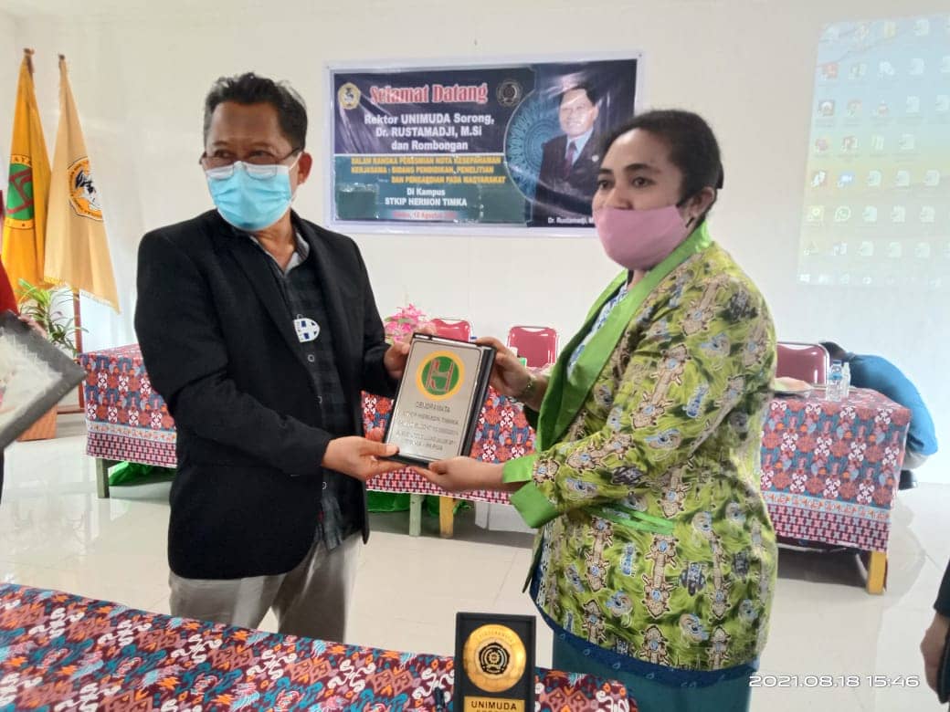 Rektor UNIMUDA Dr Rustamadji MSi