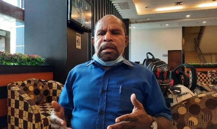 Ketua Harian PB PON Papua Yunus Wonda. 