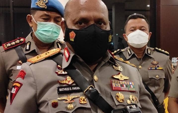 Kapolda Papua Irjen Pol Mathius Fakhiri