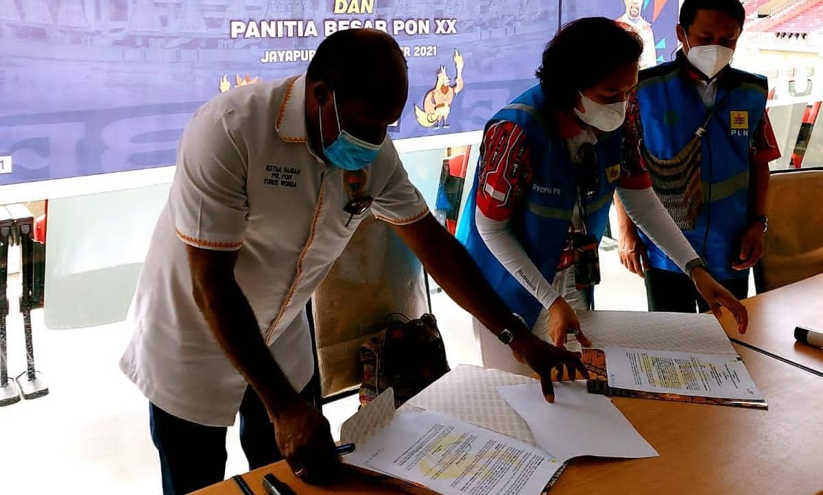 Penandatanganan berita acara penyerahan