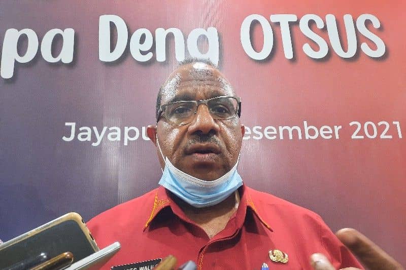 Kepala Badan Perencanaan dan Pembangunan Daerah (Bappeda) Provinsi Papua Yohanis Walilo