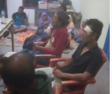Korban pengeroyokan.