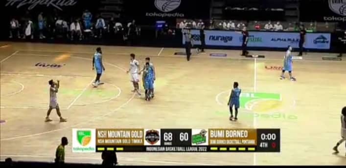 NSH Mountain Gold saat berhadapan dengan Bumi Borneo Pontianak