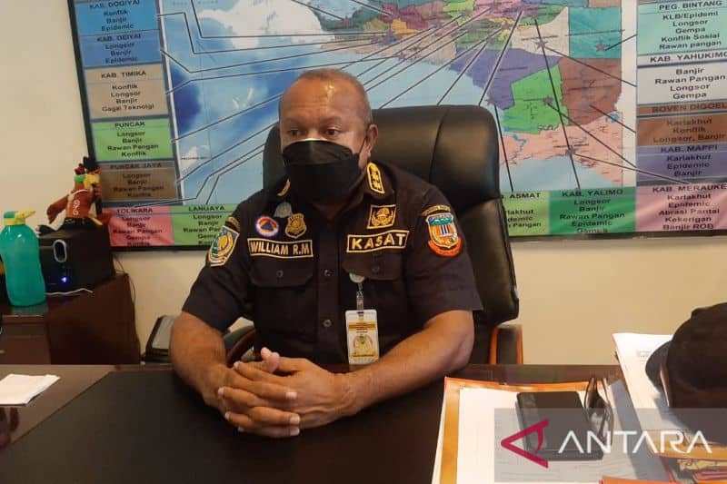 Ketua Harian Satuan Tugas Penanganan dan Pengendalian COVID-19 Provinsi Papua Welliam R. Manderi.