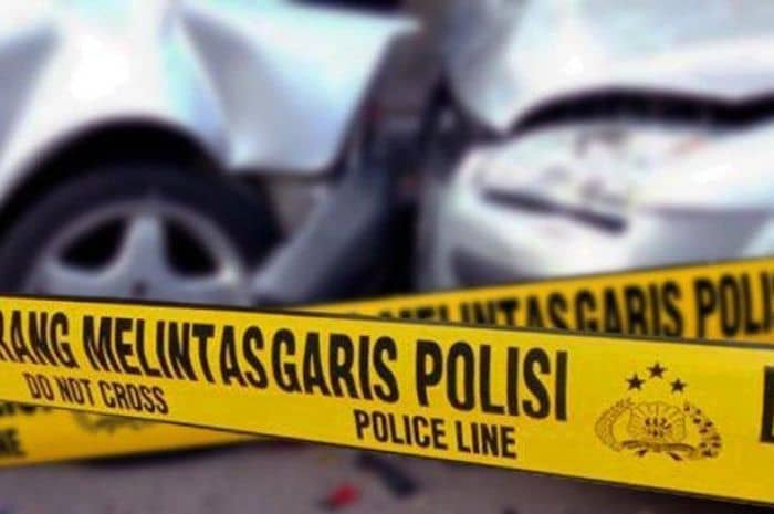 Caption, Garis polisi yang dibuat aparat kepolisian